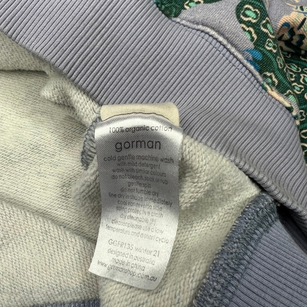 Gorman x Camilla Perkins Sweater - Tiger Queen - Medium - 100% Organic Cotton - Picture 9 of 11